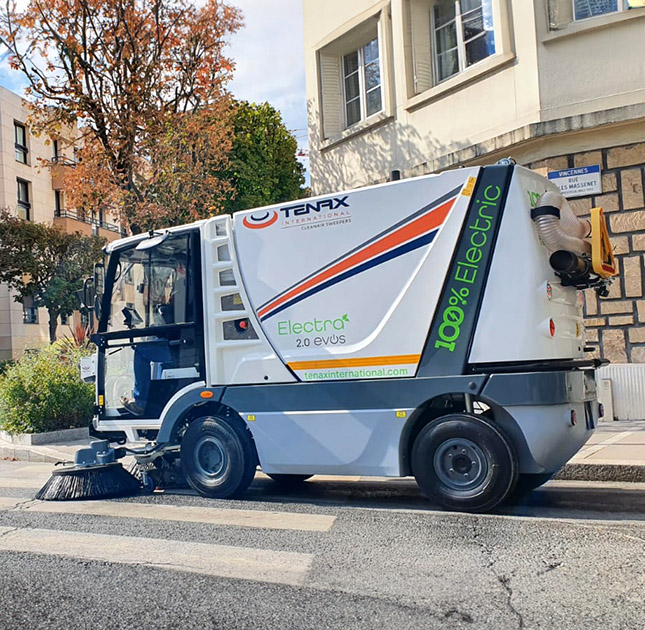Strassen Kehrmaschine