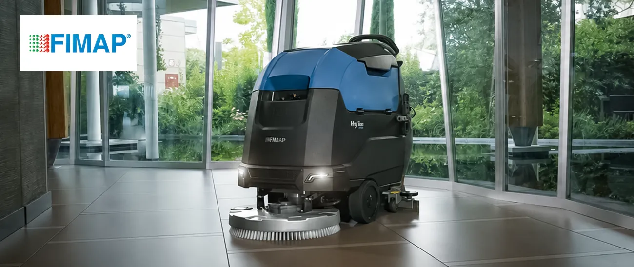 Fimap handgefuehrte Kehrsaugmaschinen