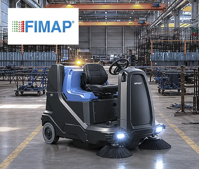 Fimap Hand-Kehrmaschine